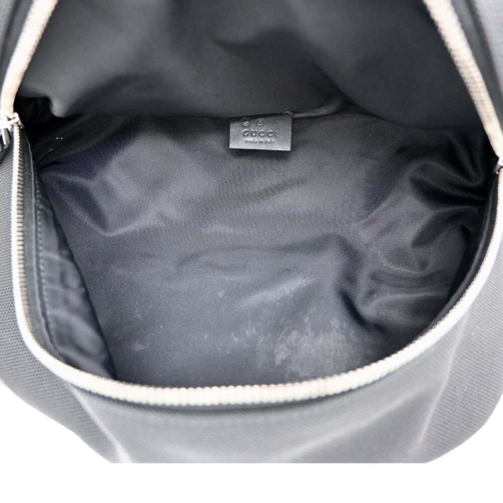 GUCCI Authentic Black Canvas Fanny Pack - Picture 6 of 10
